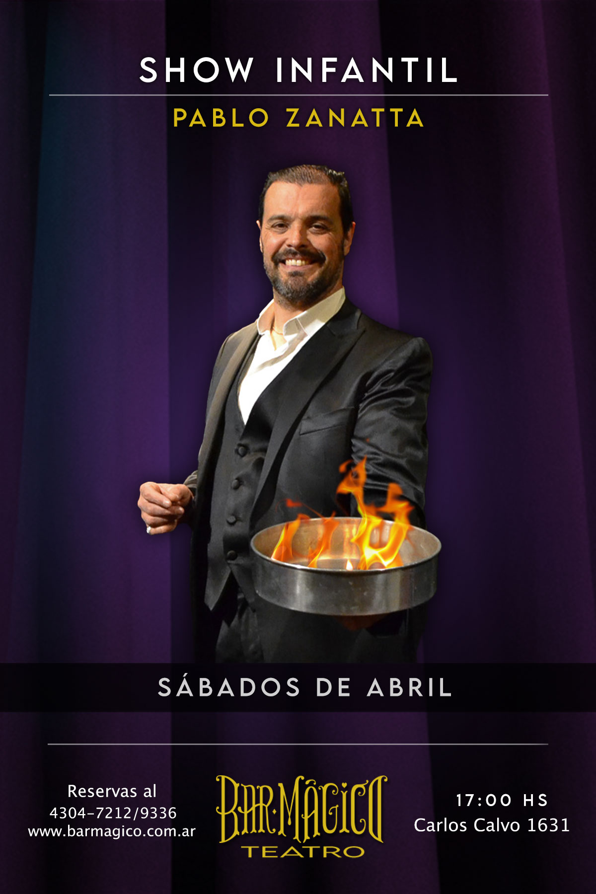 Entrada Sábado 17:00hs