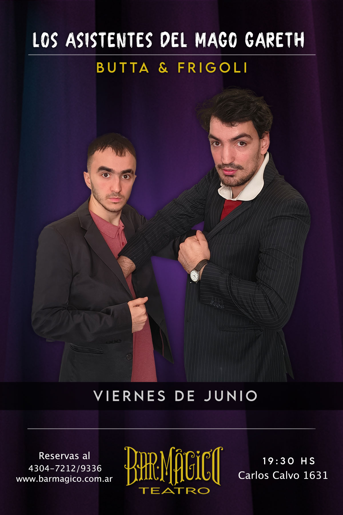 Entrada Viernes 19:30hs